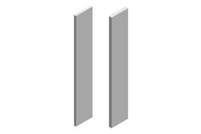 Paroi de séparation et panneau mural extérieur